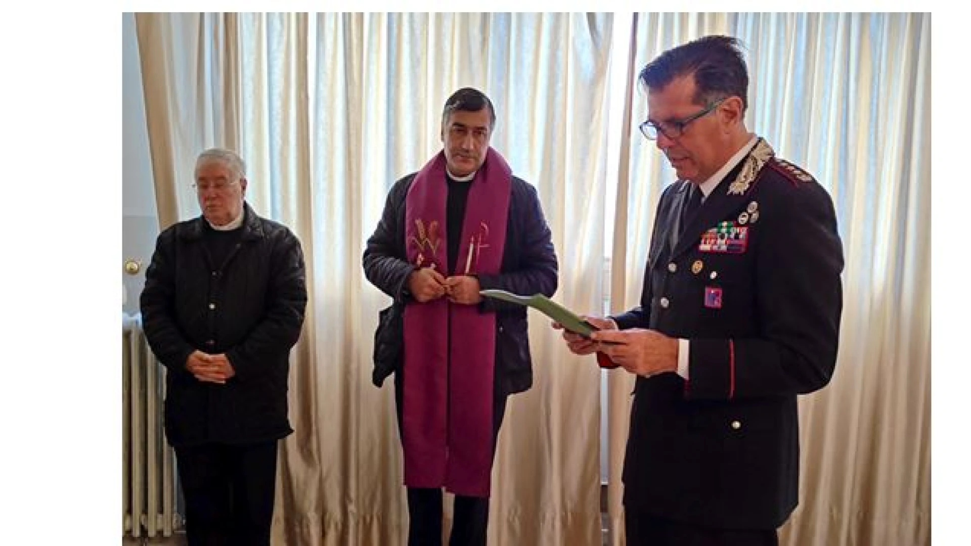 Isernia: celebrata al Comando Provinciale Carabinieri la giornata dei caduti militari e civili nelle missioni internazionali di pace.